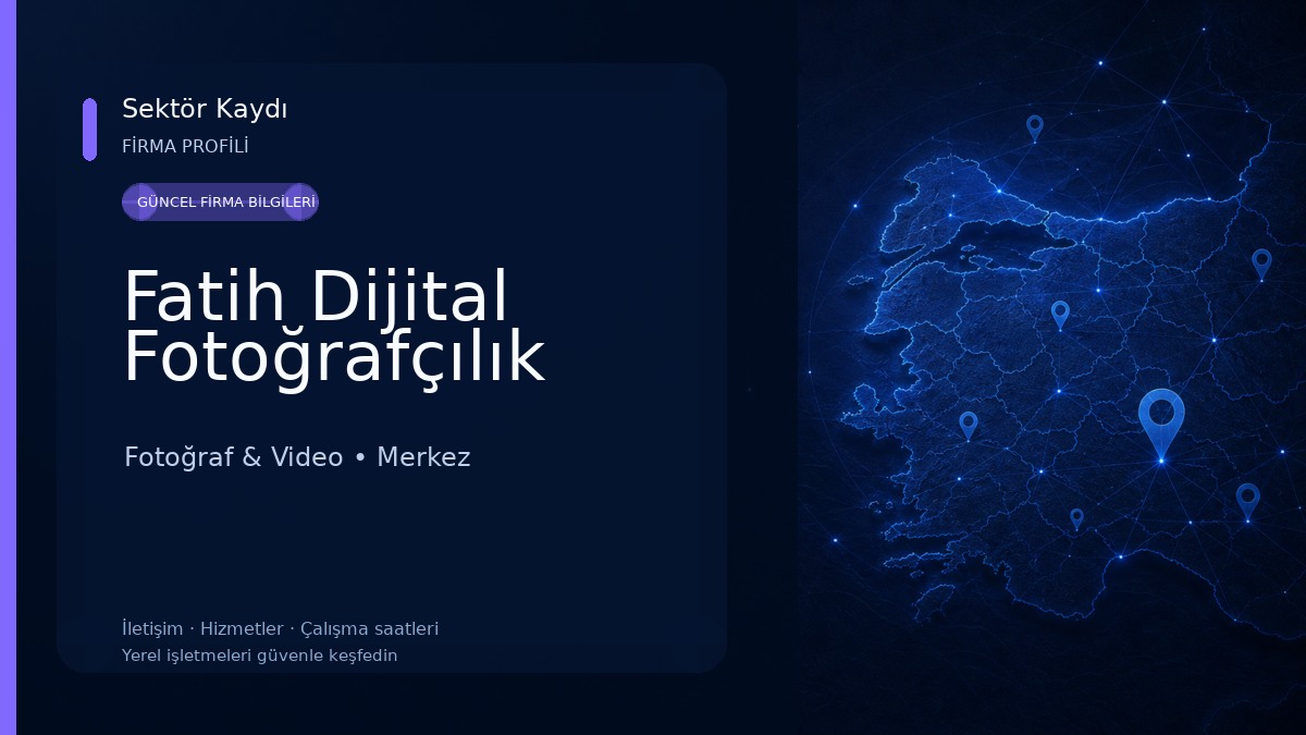 Fatih Dijital Fotoğrafçılık Fotoğraf & Video
