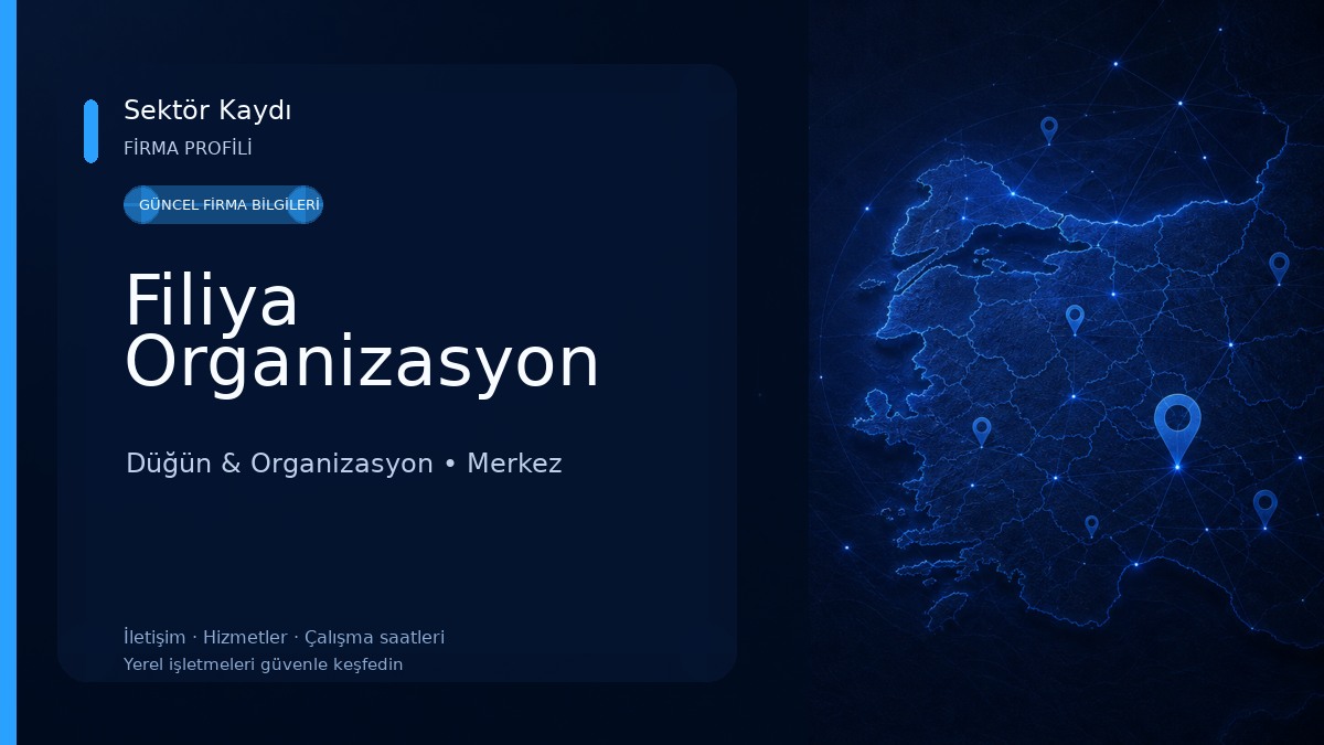 Filiya Organizasyon Düğün & Organizasyon