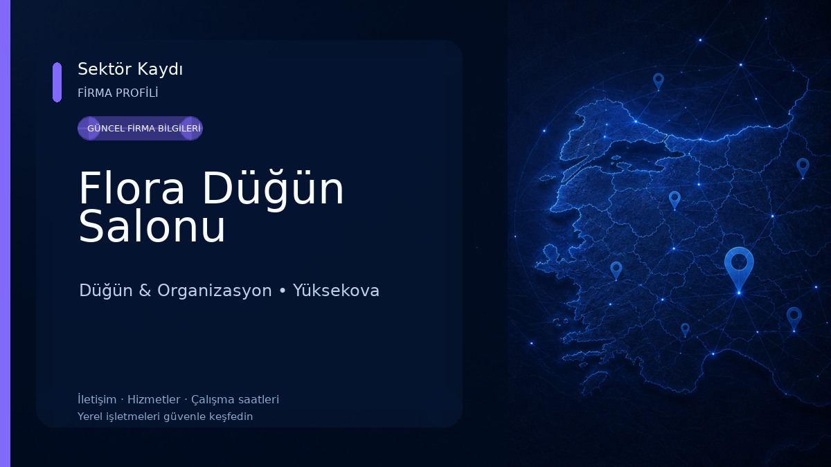 Flora Düğün Salonu Düğün & Organizasyon