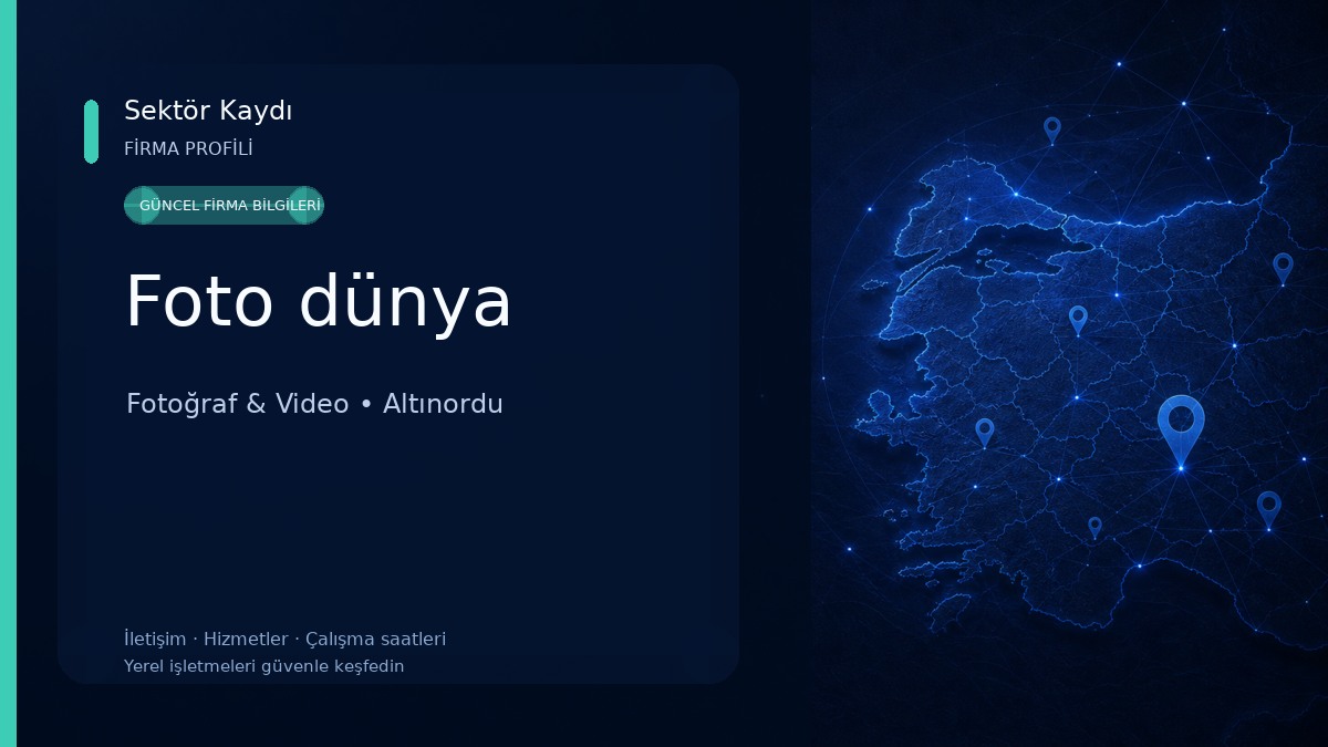 Foto dünya Fotoğraf & Video