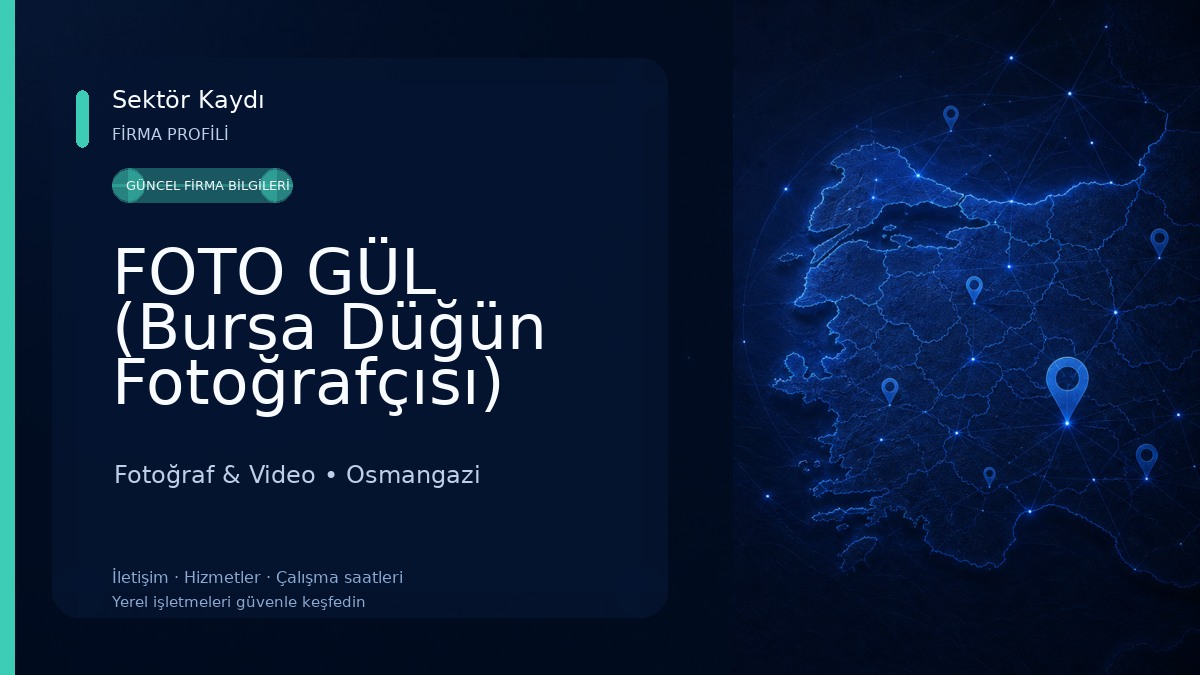 FOTO GÜL (Bursa Düğün Fotoğrafçısı) Fotoğraf & Video