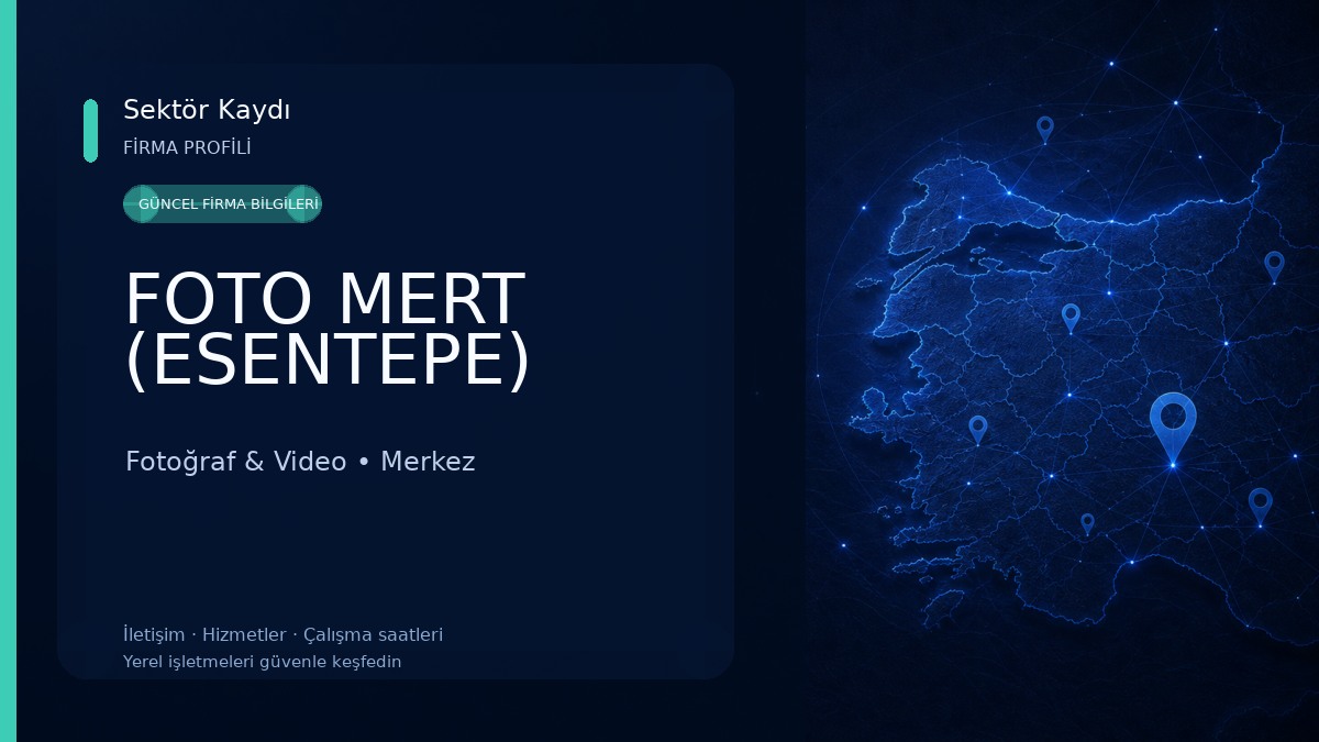 FOTO MERT (ESENTEPE) Fotoğraf & Video