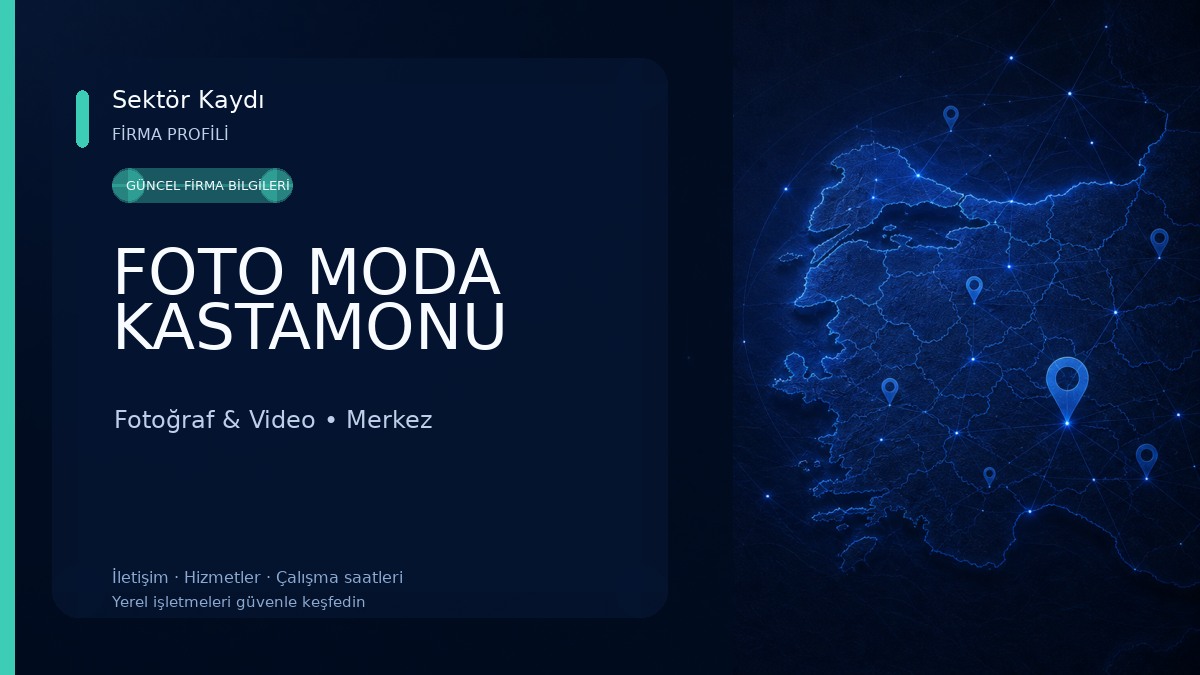 FOTO MODA KASTAMONU Fotoğraf & Video
