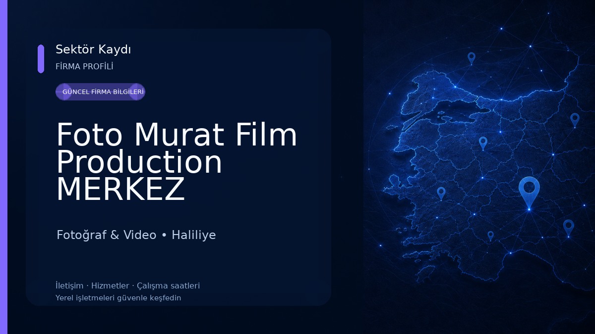 Foto Murat Film Production MERKEZ Fotoğraf & Video
