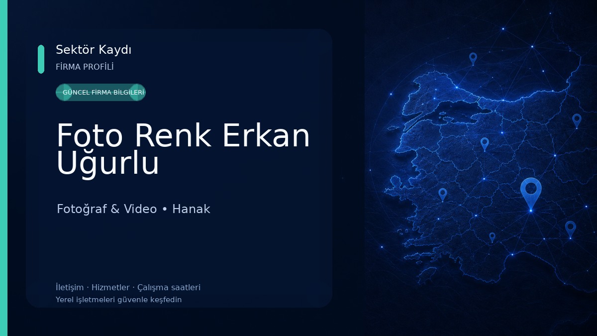Foto Renk Erkan Uğurlu 