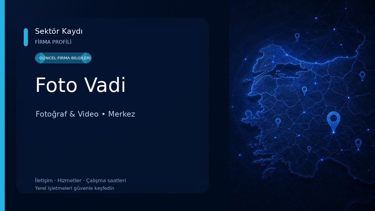 Foto Vadi Fotoğraf & Video