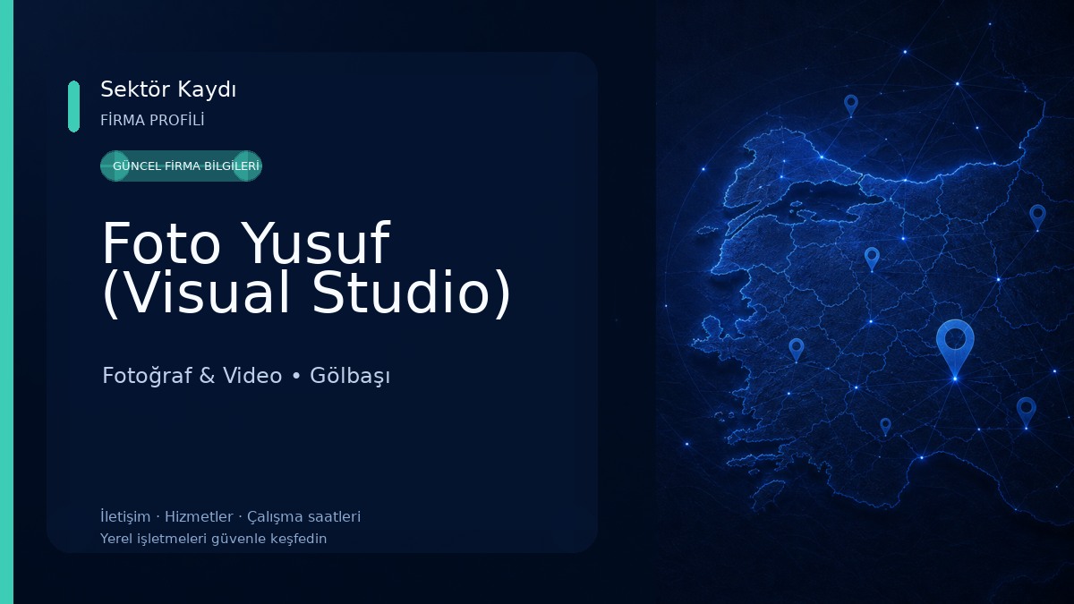 Foto Yusuf (Visual Studio) Fotoğraf & Video