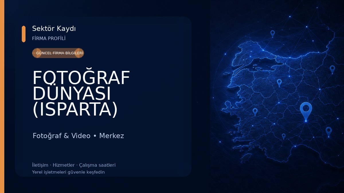 FOTOĞRAF DÜNYASI (ISPARTA) Fotoğraf & Video