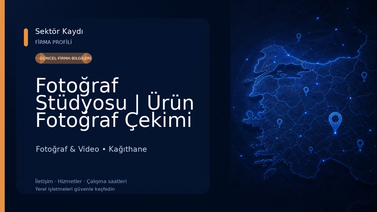 Fotoğraf Stüdyosu | Ürün Fotoğraf Çekimi | Profesyonel Fotoğrafçı