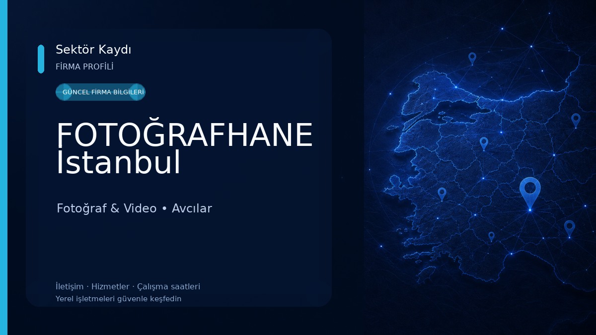 FOTOĞRAFHANE İstanbul