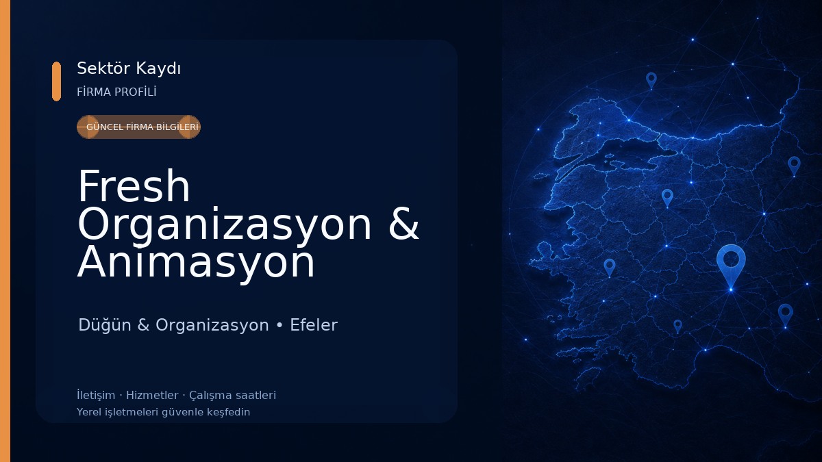 Fresh Organizasyon & Animasyon Düğün & Organizasyon