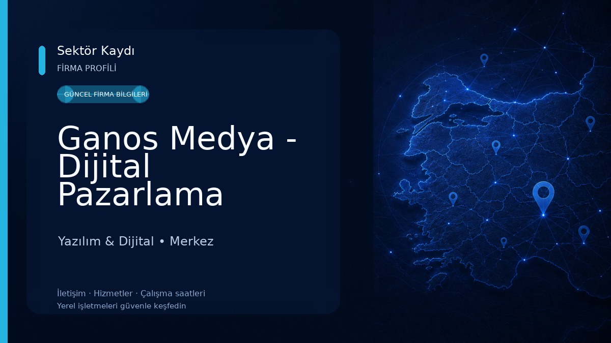 Ganos Medya - Dijital Pazarlama Ajansı Yazılım & Dijital