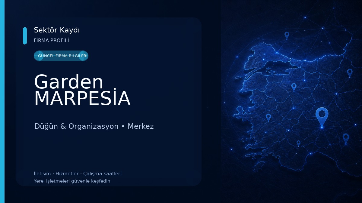 Garden MARPESİA Düğün & Organizasyon