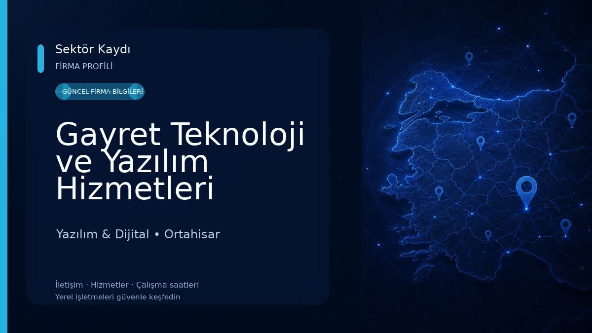 Gayret Teknoloji ve Yazılım Hizmetleri Yazılım & Dijital