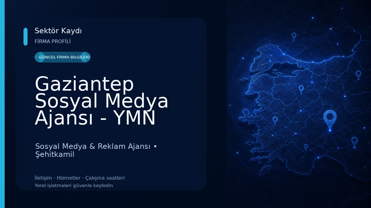 Gaziantep Sosyal Medya Ajansı - YMN Creative Sosyal Medya & Reklam Ajansı