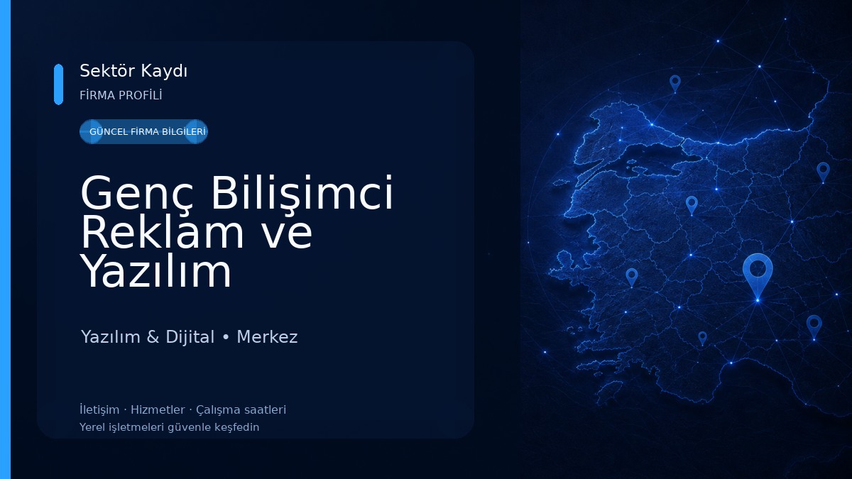 Genç Bilişimci Reklam ve Yazılım Hizmetleri 