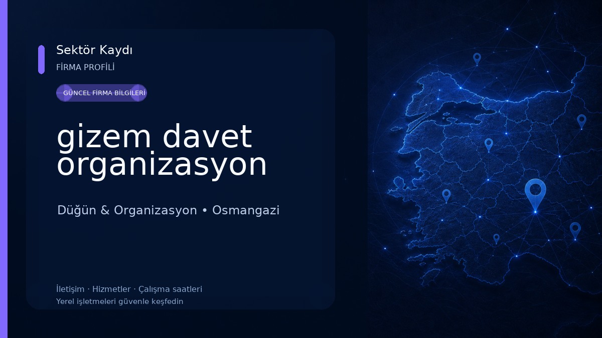 gizem davet organizasyon Düğün & Organizasyon