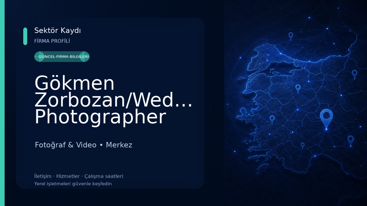 Gökmen Zorbozan/Wedding Photographer