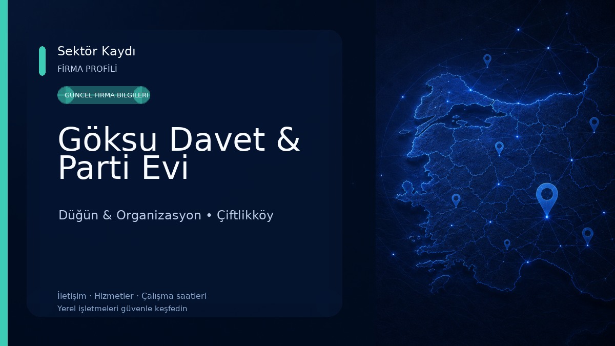 Göksu Davet & Parti Evi 