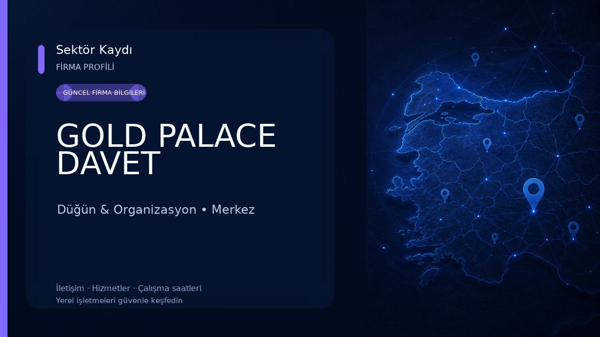 GOLD PALACE DAVET
