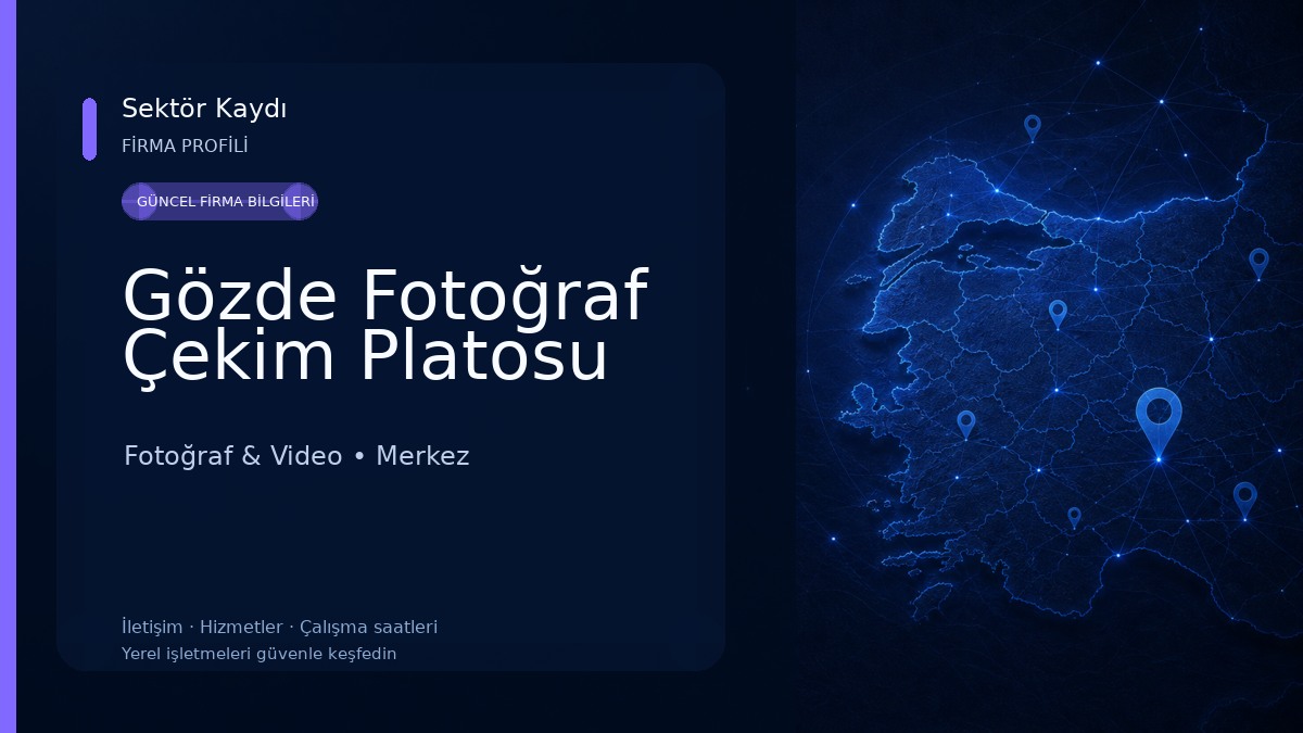 Gözde Fotoğraf Çekim Platosu Fotoğraf & Video