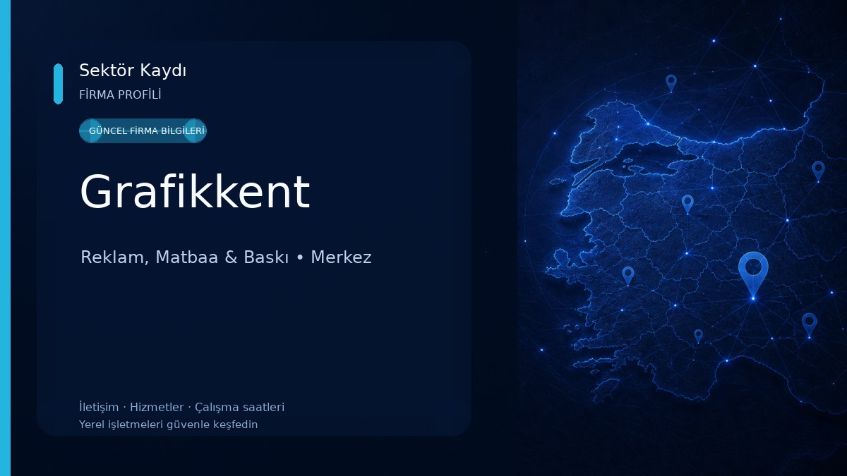Grafikkent Reklam, Matbaa & Baskı