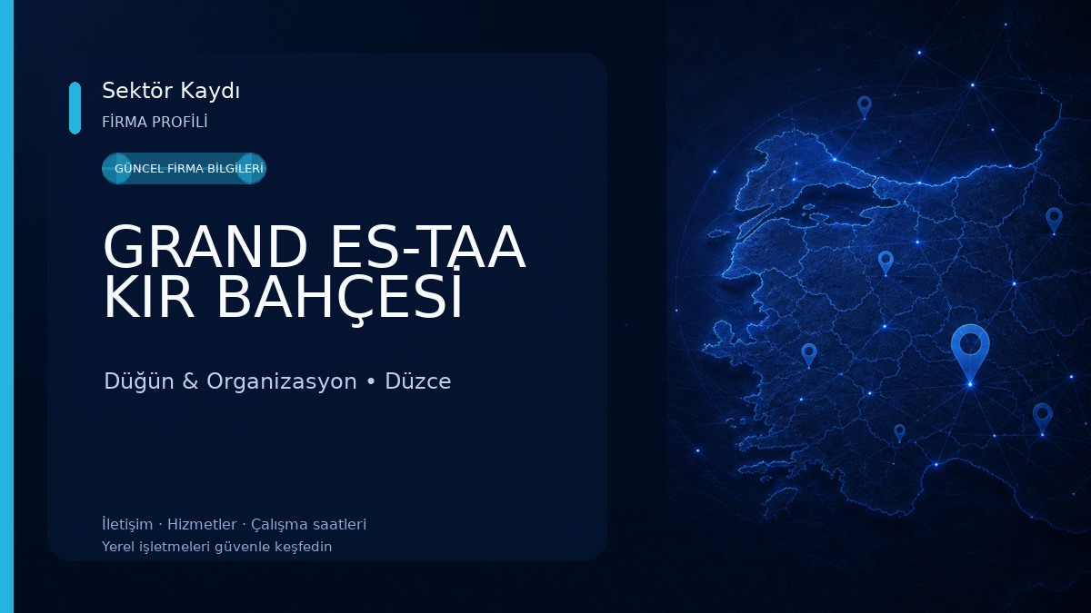 GRAND ES-TAA KIR BAHÇESİ