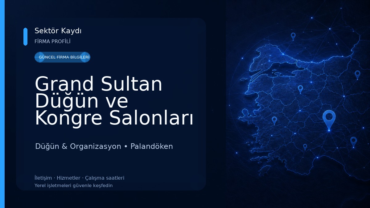 Grand Sultan Düğün ve Kongre Salonları Düğün & Organizasyon