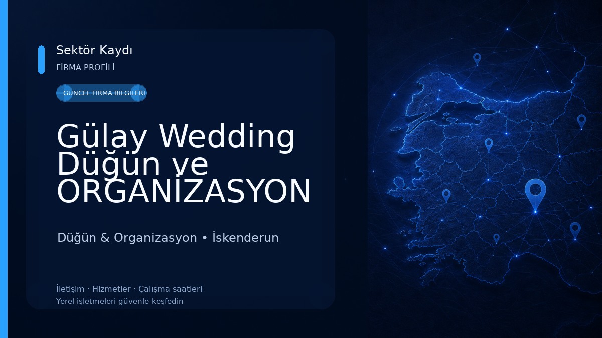 Gülay Wedding Düğün ve ORGANİZASYON Düğün & Organizasyon