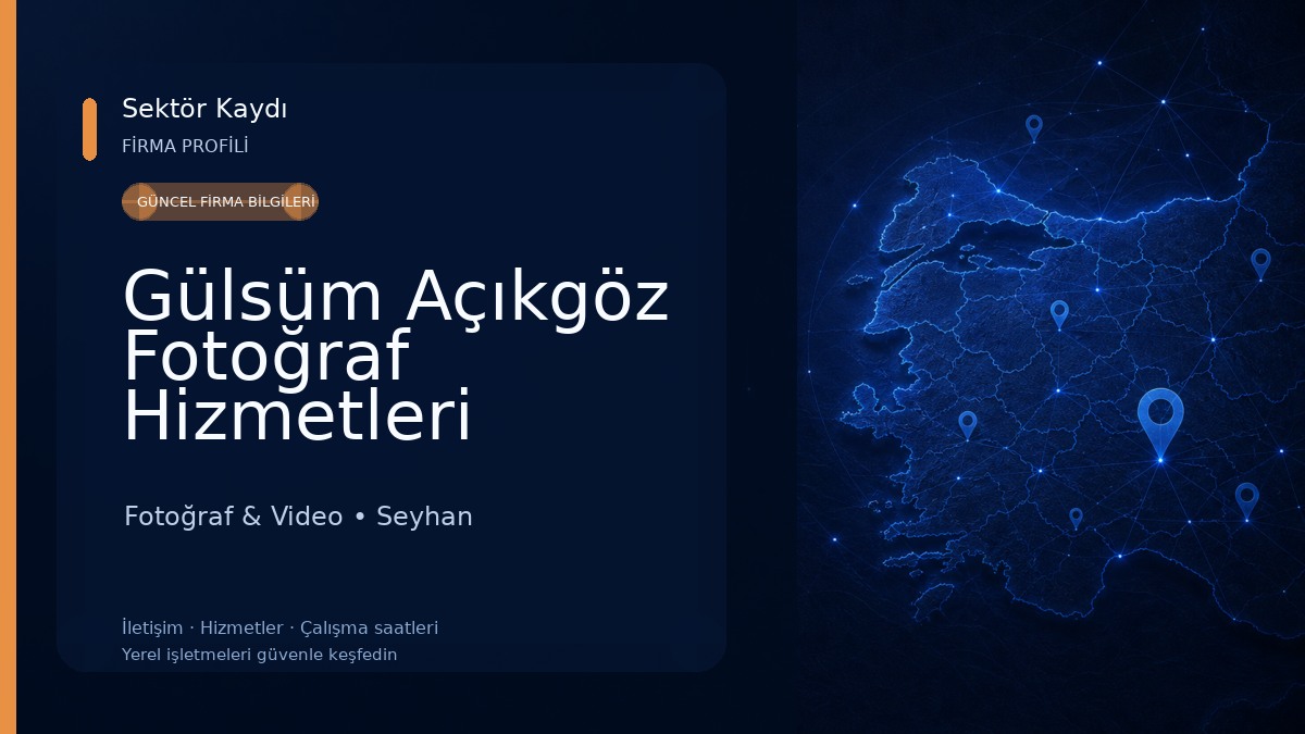 Gülsüm Açıkgöz Fotoğraf Hizmetleri 
