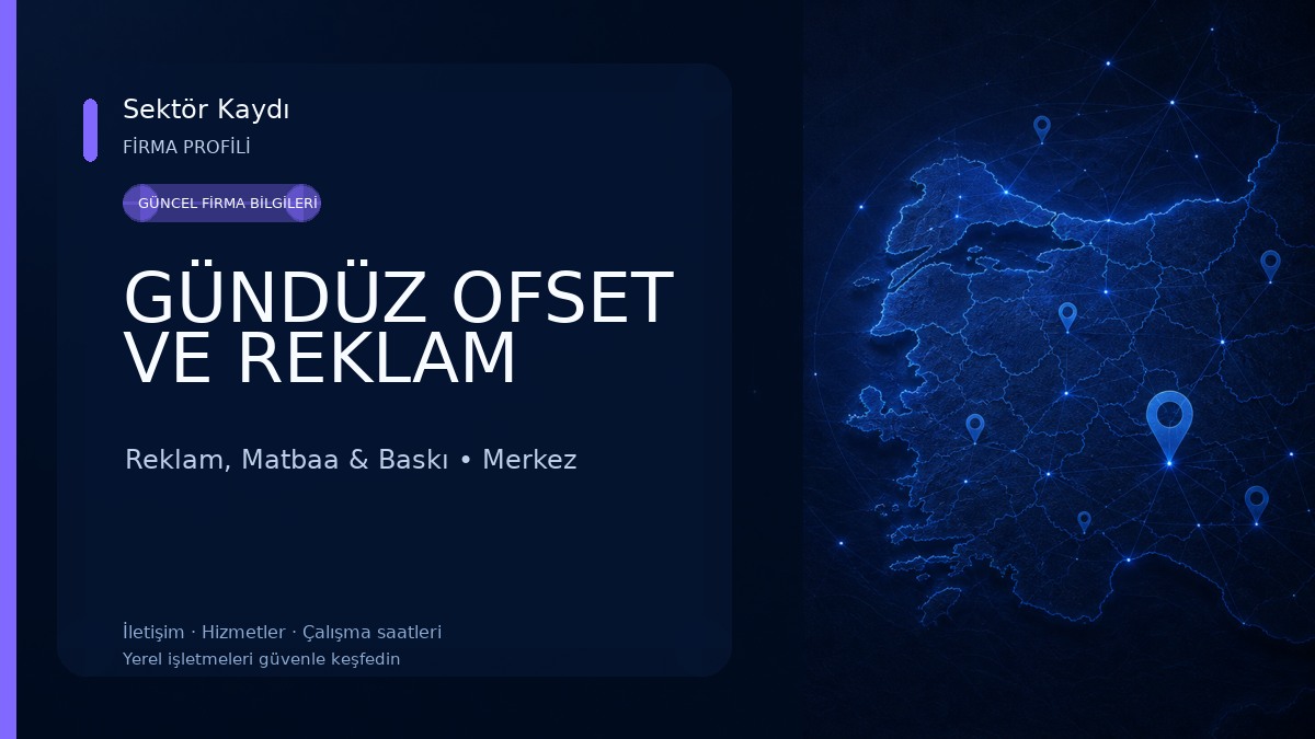 GÜNDÜZ OFSET VE REKLAM
