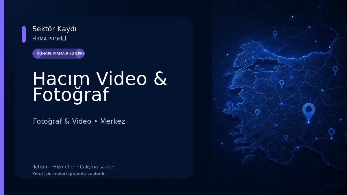 Hacım Video & Fotoğraf Fotoğraf & Video