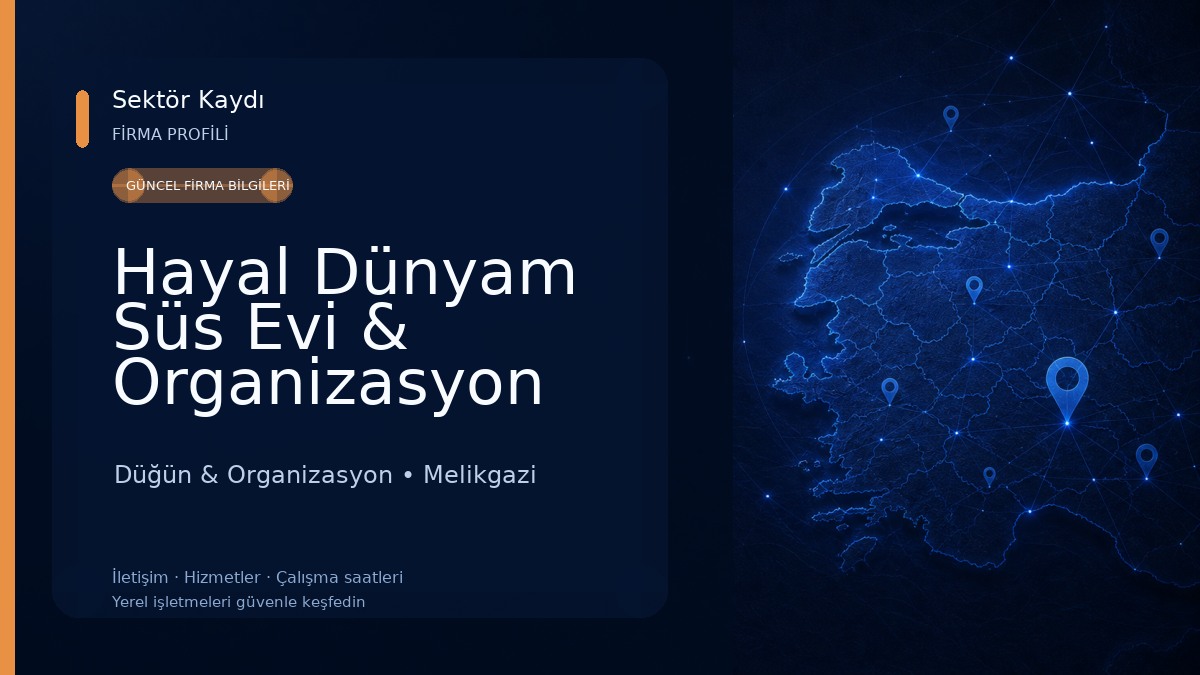 Hayal Dünyam Süs Evi & Organizasyon Düğün & Organizasyon