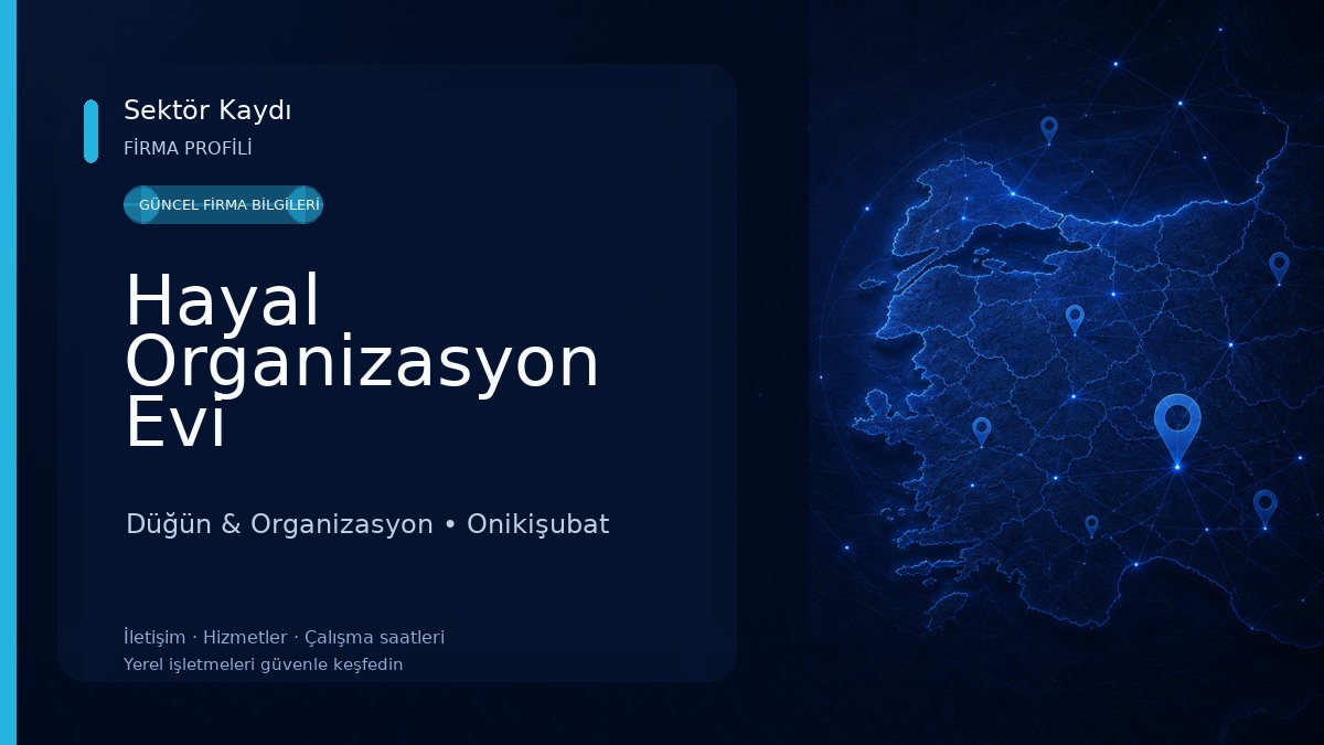 Hayal Organizasyon Evi Düğün & Organizasyon
