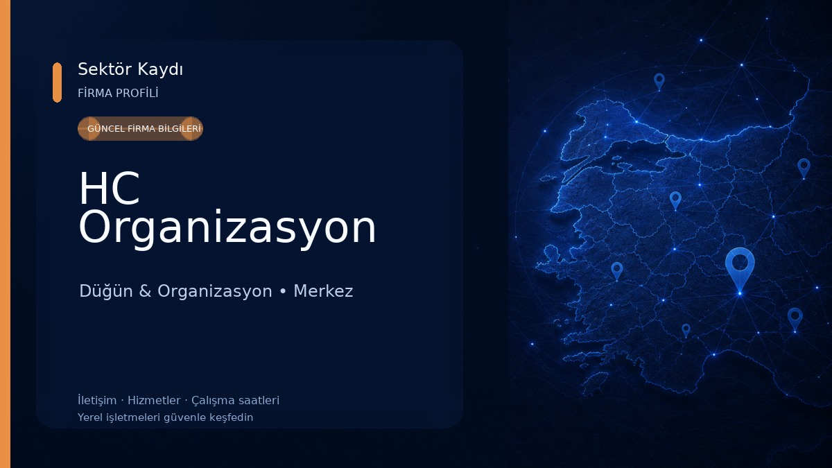 HC Organizasyon Düğün & Organizasyon
