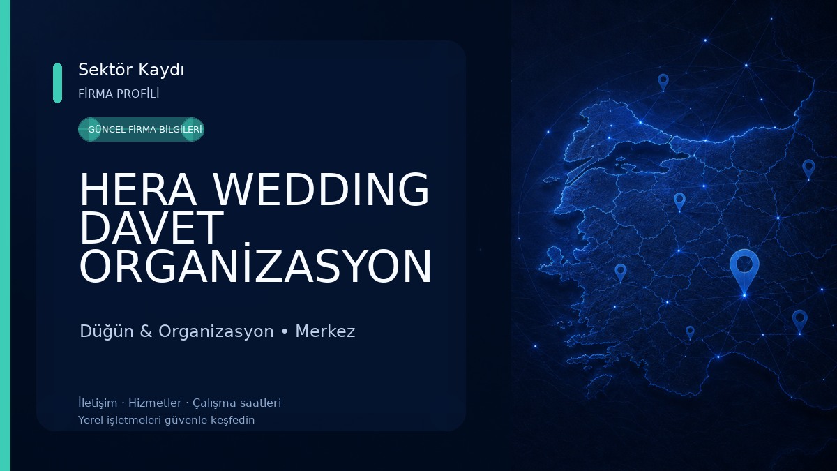 HERA WEDDING DAVET ORGANİZASYON