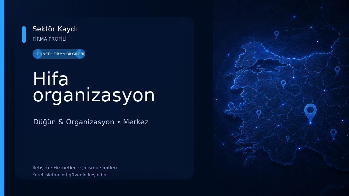 Hifa organizasyon Düğün & Organizasyon