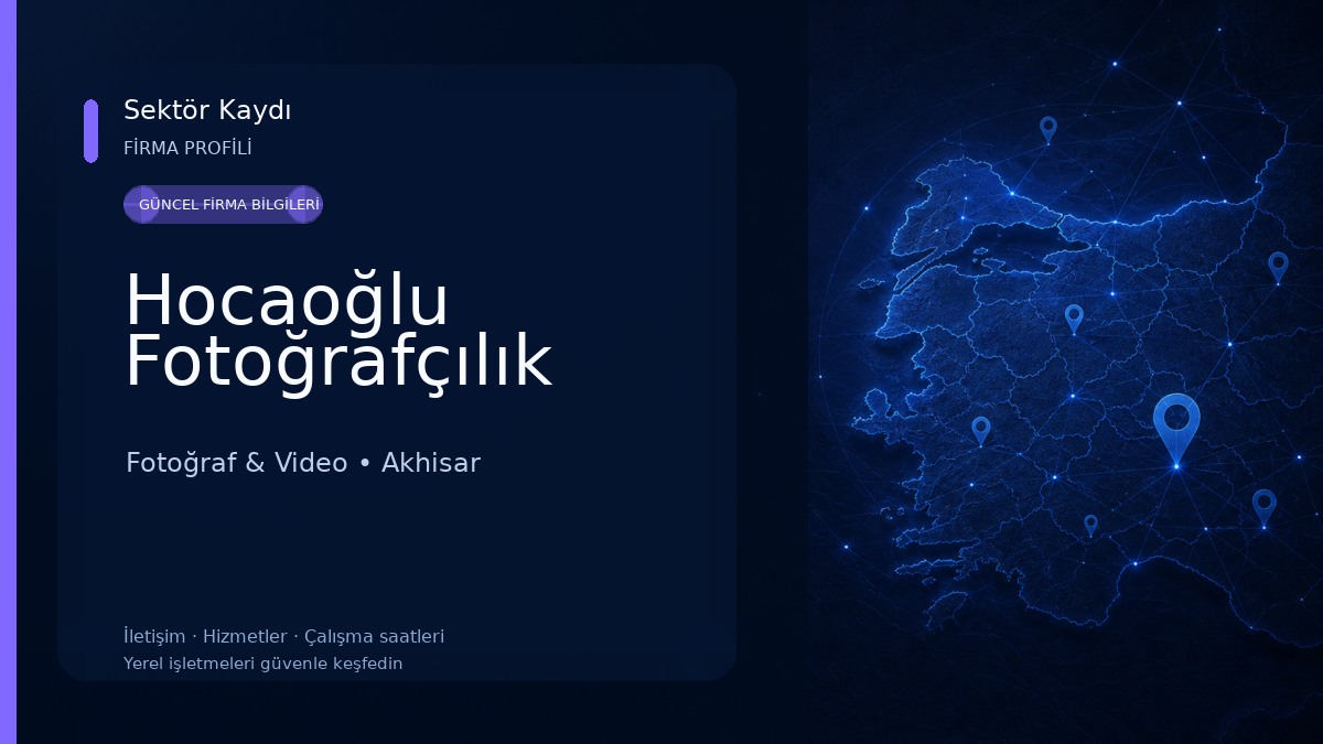 Hocaoğlu Fotoğrafçılık Fotoğraf & Video