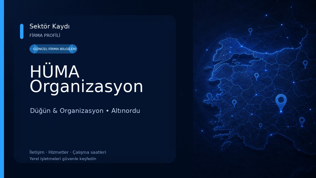 HÜMA Organizasyon Düğün & Organizasyon