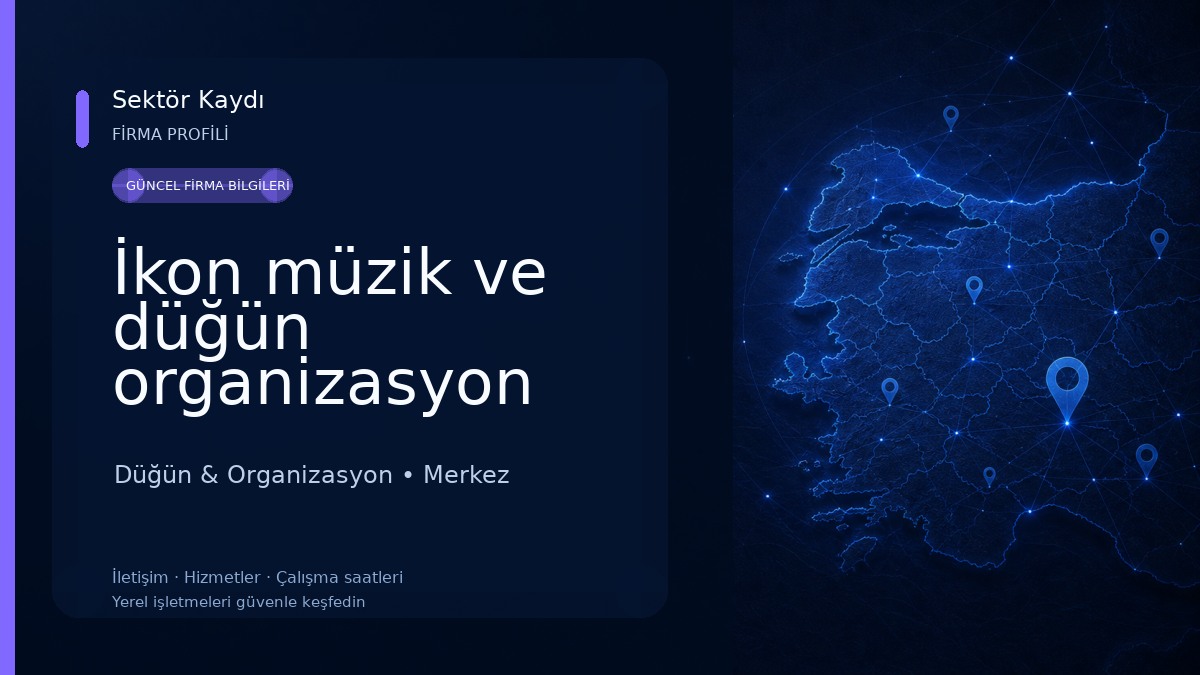 İkon müzik ve düğün organizasyon Düğün & Organizasyon