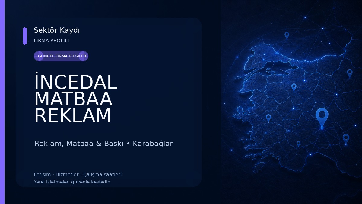 İNCEDAL MATBAA REKLAM