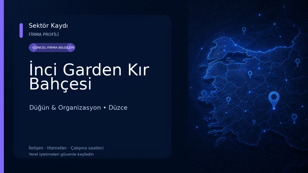 İnci Garden Kır Bahçesi