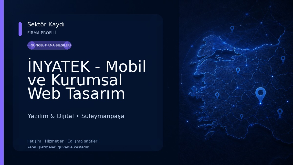 İNYATEK - Mobil ve Kurumsal Web Tasarım