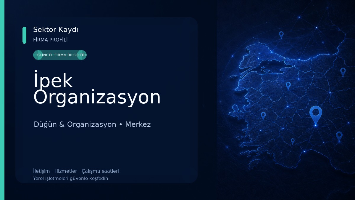 İpek Organizasyon Düğün & Organizasyon
