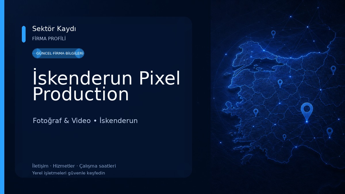 İskenderun Pixel Production