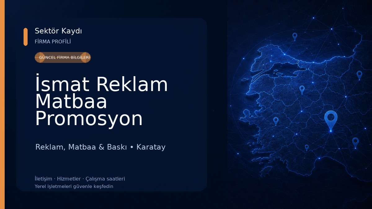 İsmat Reklam Matbaa Promosyon