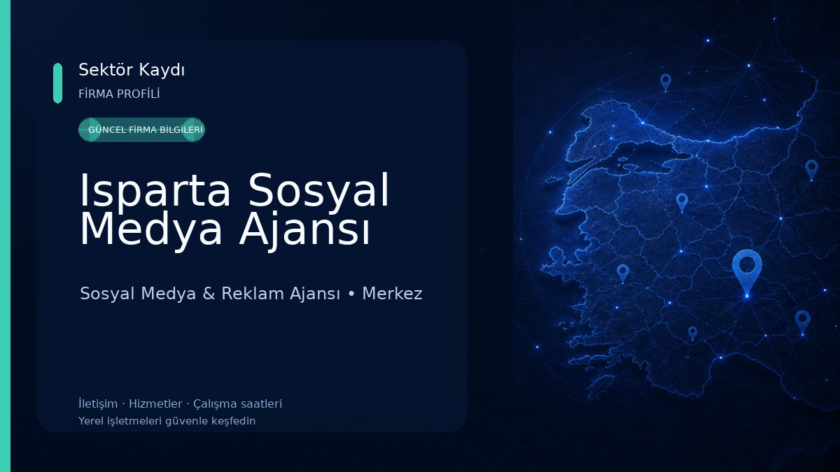Isparta Sosyal Medya Ajansı