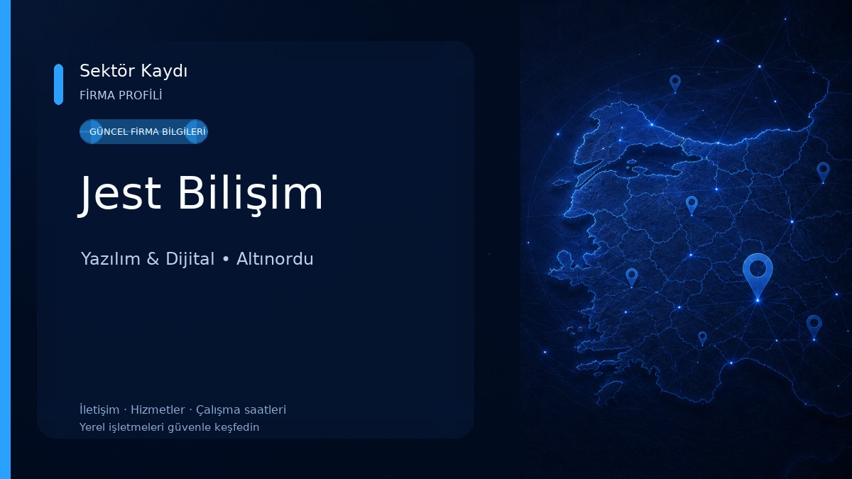 Jest Bilişim Yazılım & Dijital