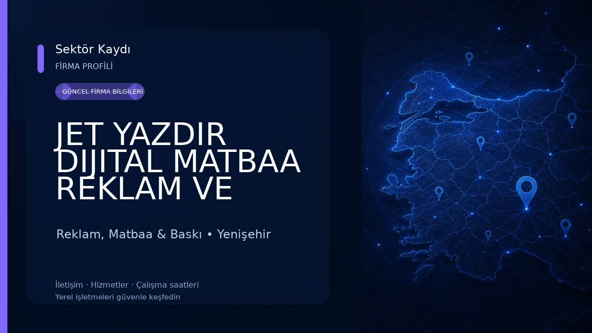 JET YAZDIR DIJITAL MATBAA REKLAM VE PROMOSYON Reklam, Matbaa & Baskı