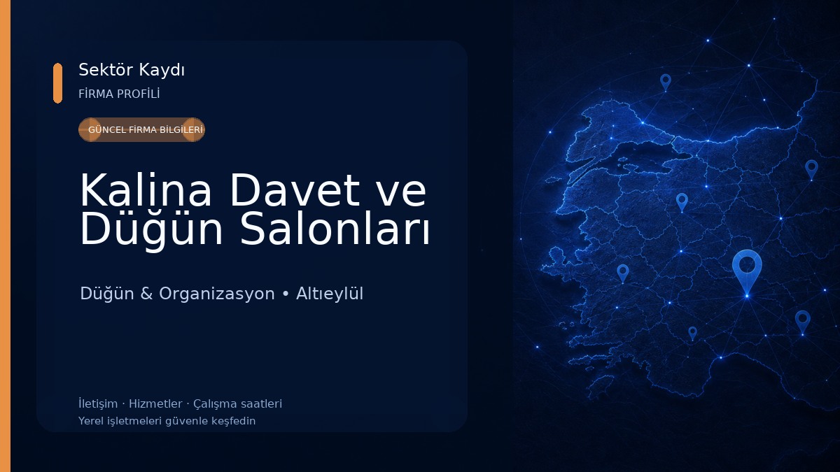Kalina Davet ve Düğün Salonları Düğün & Organizasyon
